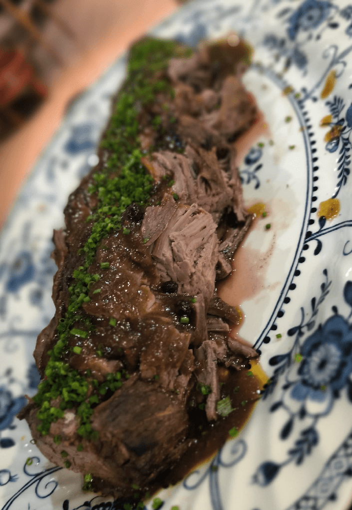 Lomo al trapo restaurante en Casa Selvaggio