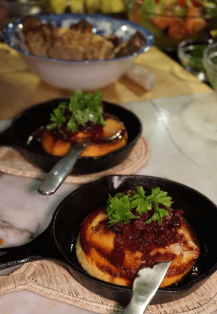 Plato restaurante en Casa Selvaggio